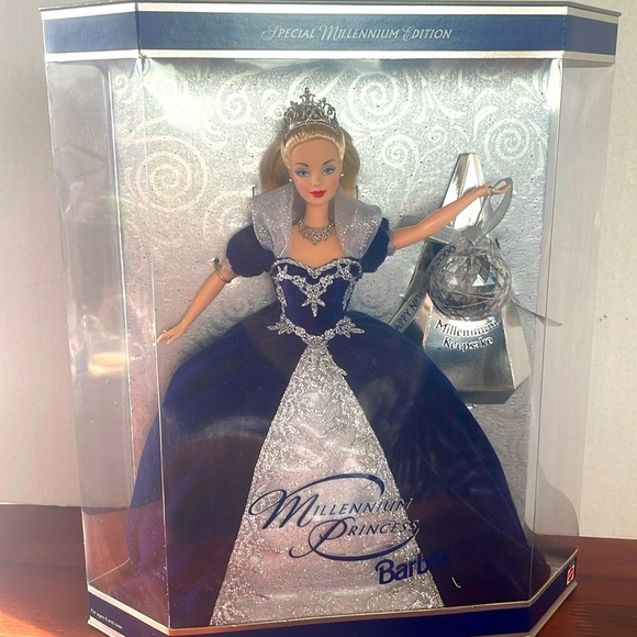 1999 Millennium Princess Barbie Special Edition NIB Mint - Picture 1 of 8